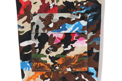 BAPE HYBRID CAMO BAPE STA CARGO PARACHUTE PANTS
