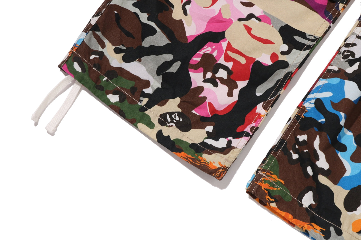 BAPE HYBRID CAMO BAPE STA CARGO PARACHUTE PANTS