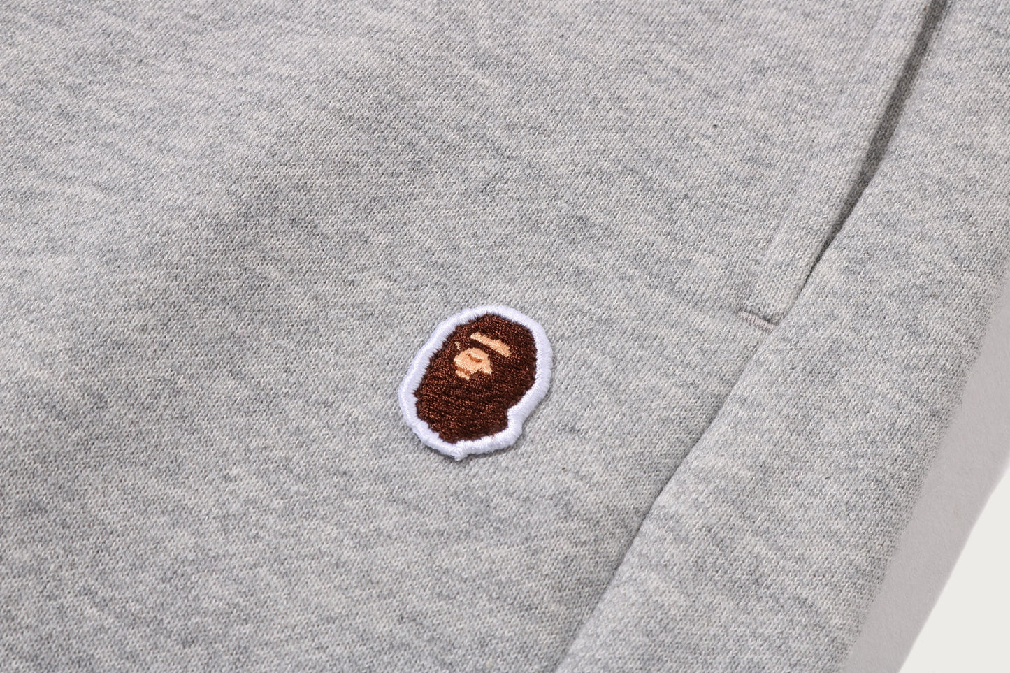 BAPE APE HEAD ONE POINT WIDE SWEAT PANTS