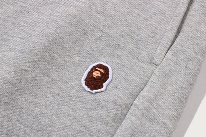BAPE APE HEAD ONE POINT WIDE SWEAT PANTS