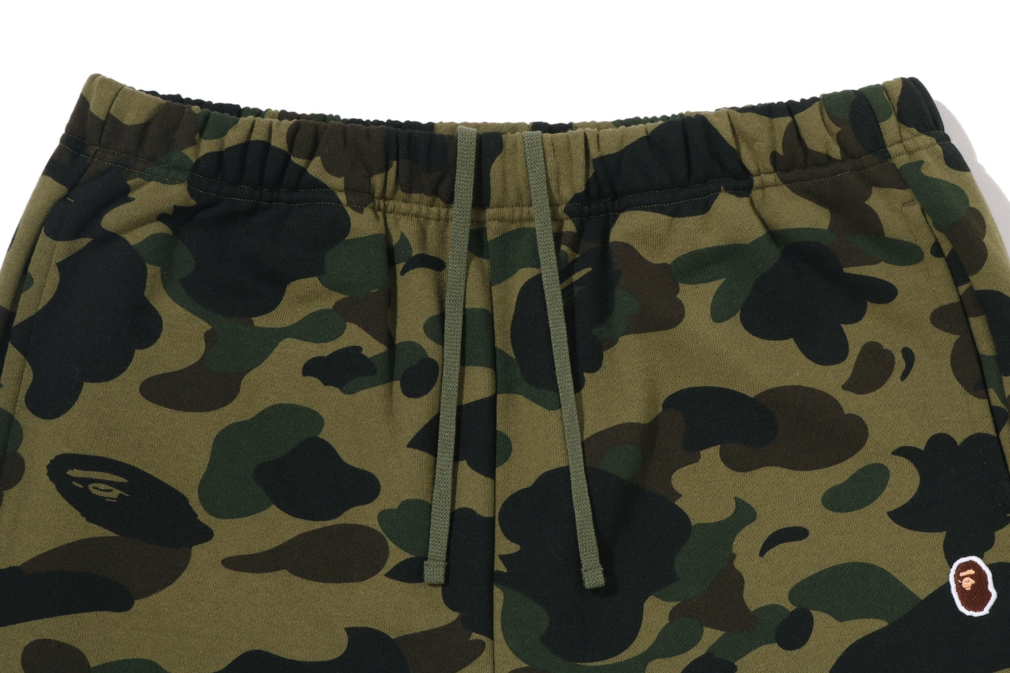 BAPE 1ST CAMO APE HEAD ONE POINT SWEAT PANTS