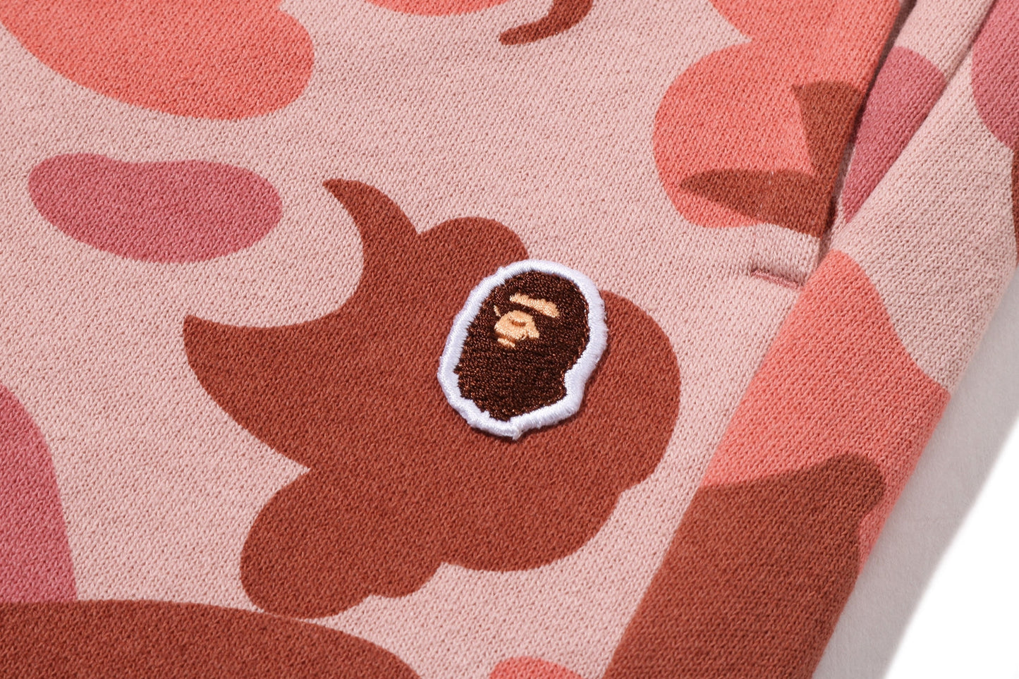 BAPE 1ST CAMO APE HEAD ONE POINT SWEAT PANTS