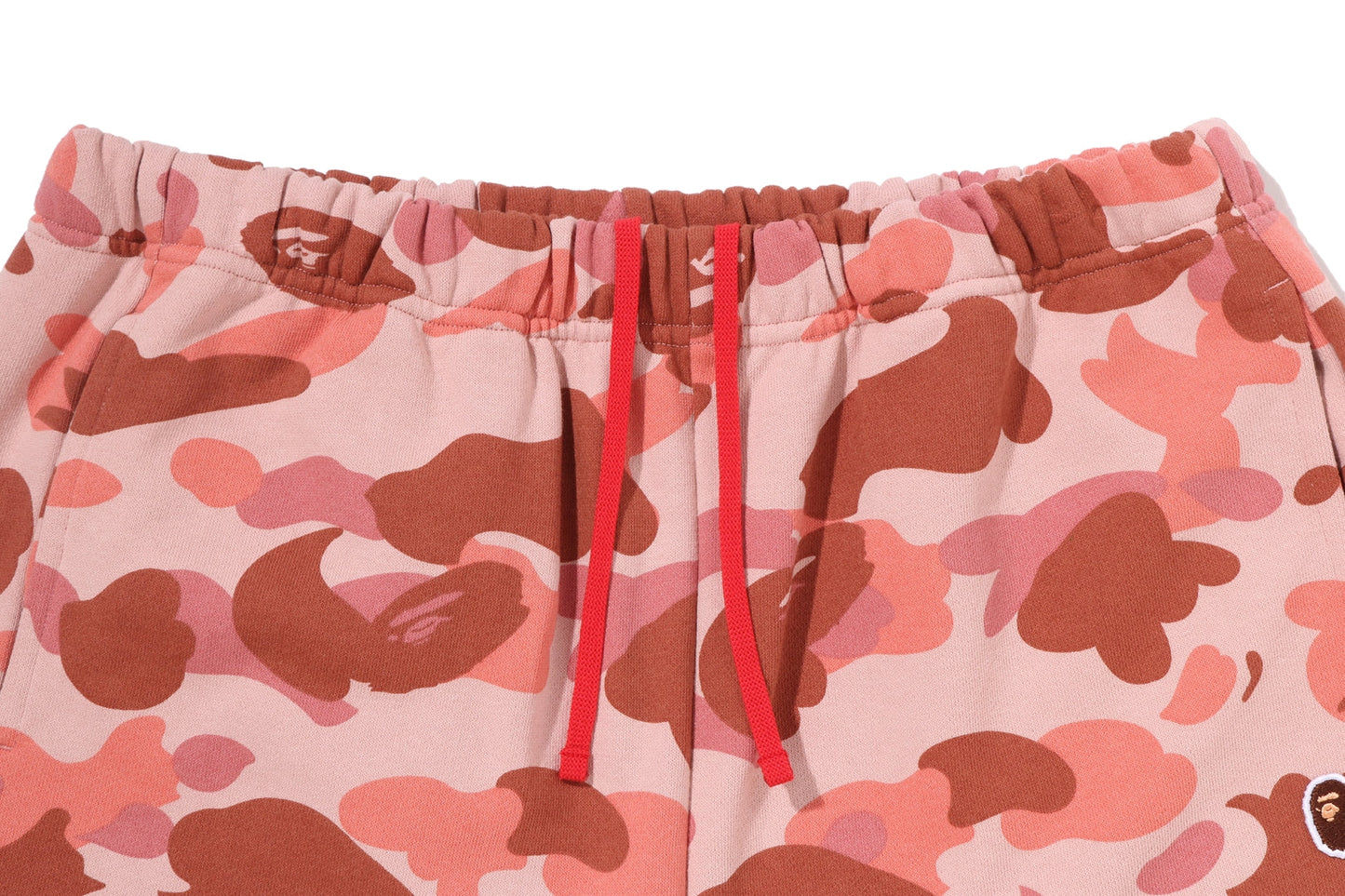 BAPE 1ST CAMO APE HEAD ONE POINT SWEAT PANTS