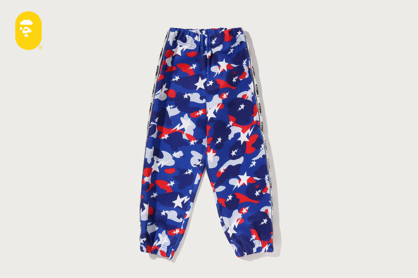 BAPE STA STRIKE CAMO TAPE PANTS