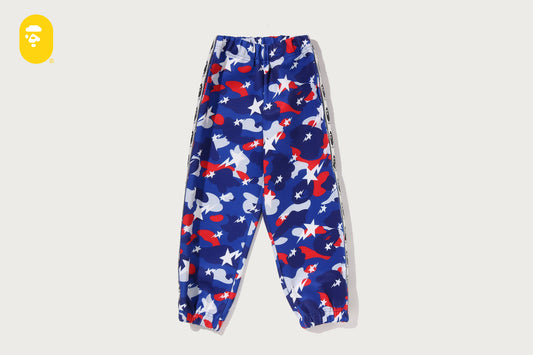 BAPE STA STRIKE CAMO TAPE PANTS