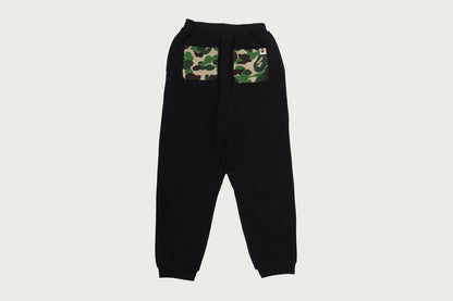 BAPE ABC CAMO POCKET SHARK SWEAT JOGGER PANTS