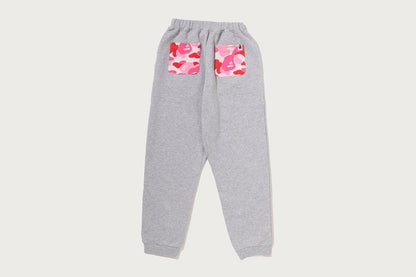 BAPE ABC CAMO POCKET SHARK SWEAT JOGGER PANTS