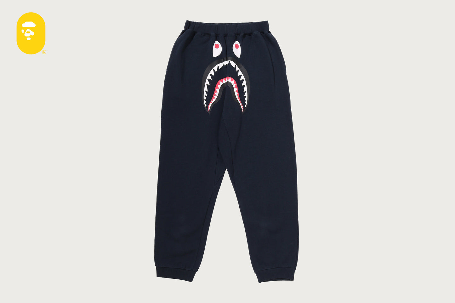 BAPE ABC CAMO POCKET SHARK SWEAT JOGGER PANTS
