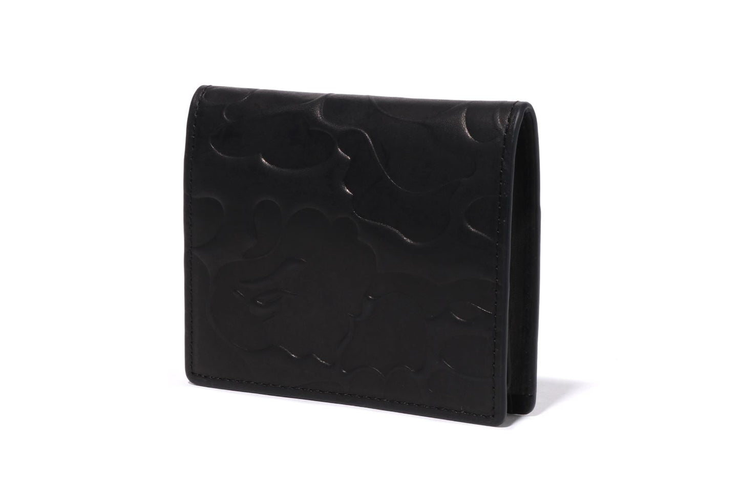 BAPE EMBOSSED LEATHER MINI WALLET
