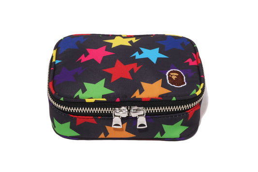 BAPE STA PATTERN AMENITY POUCH TRAVEL