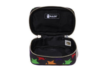 BAPE STA PATTERN AMENITY POUCH TRAVEL