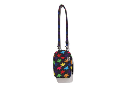 BAPE STA PATTERN PHONE SHOULDER BAG TRAVEL