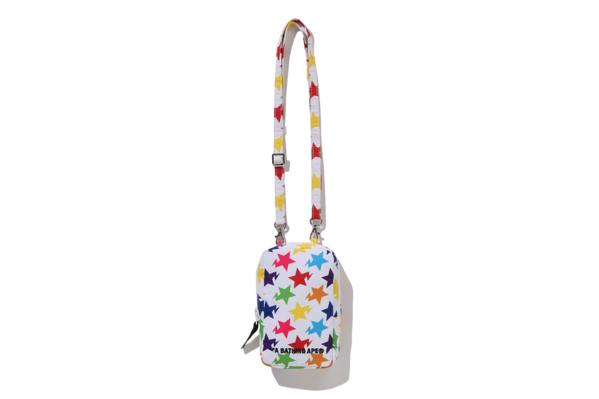 BAPE STA PATTERN PHONE SHOULDER BAG TRAVEL