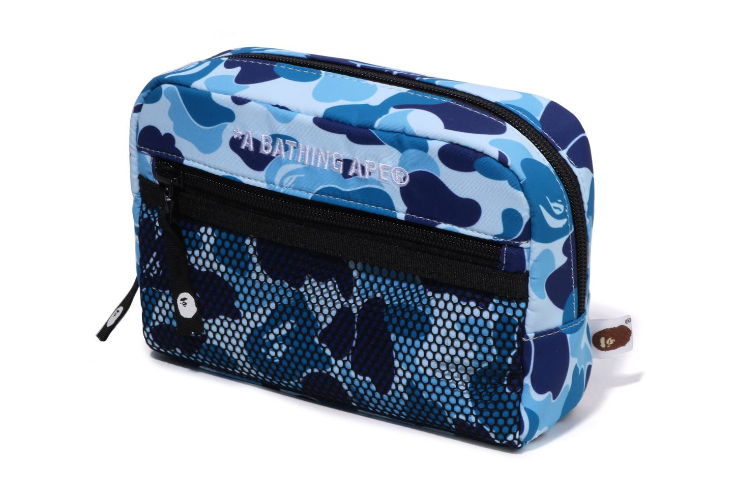 BAPE ABC CAMO POUCH