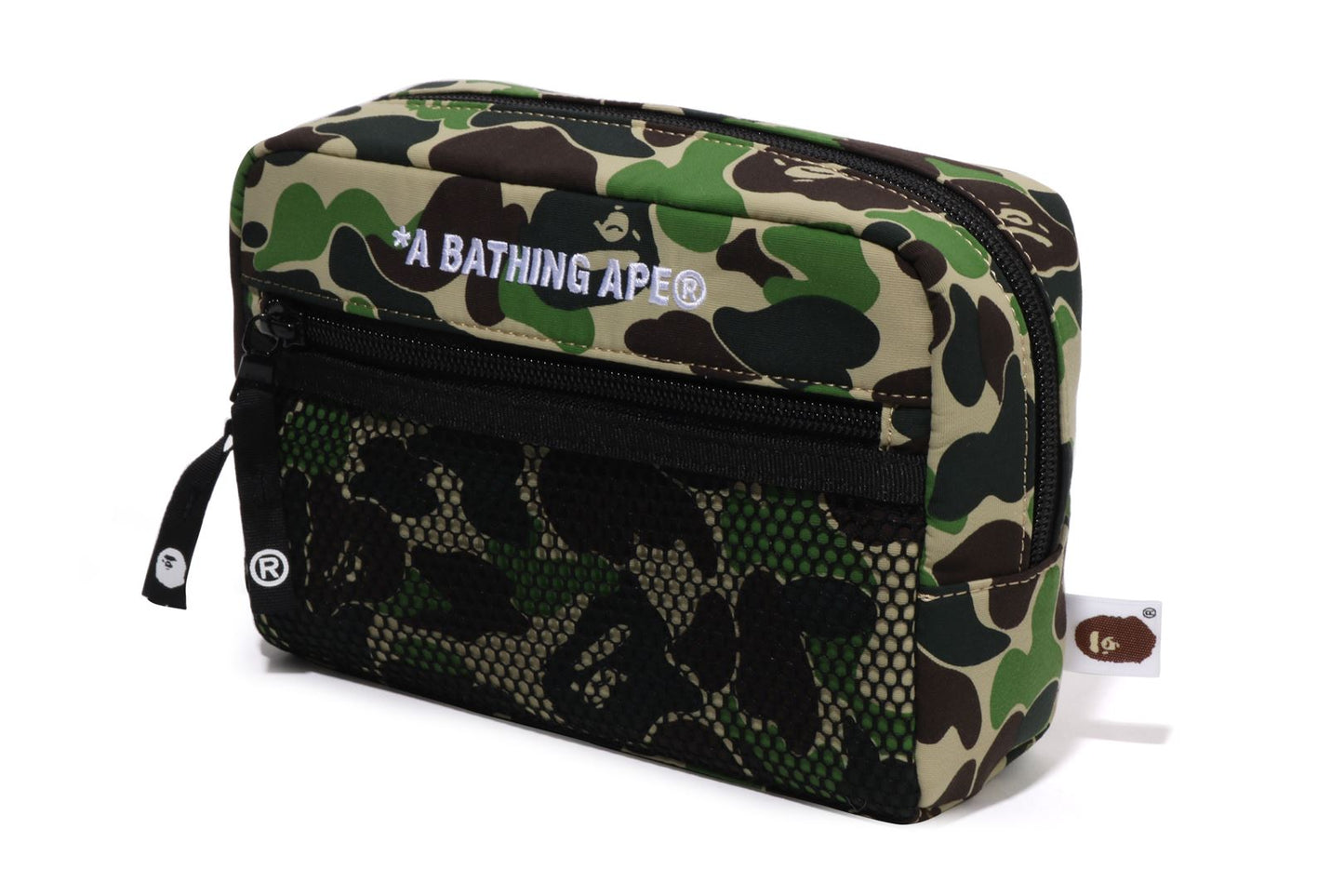 BAPE ABC CAMO POUCH