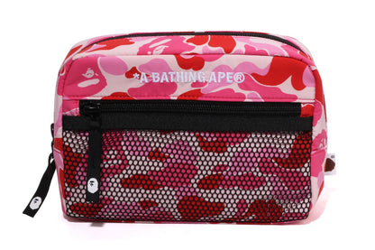 BAPE ABC CAMO POUCH