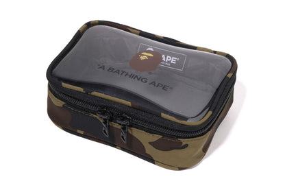 BAPE 1ST CAMO CLEAR POUCH