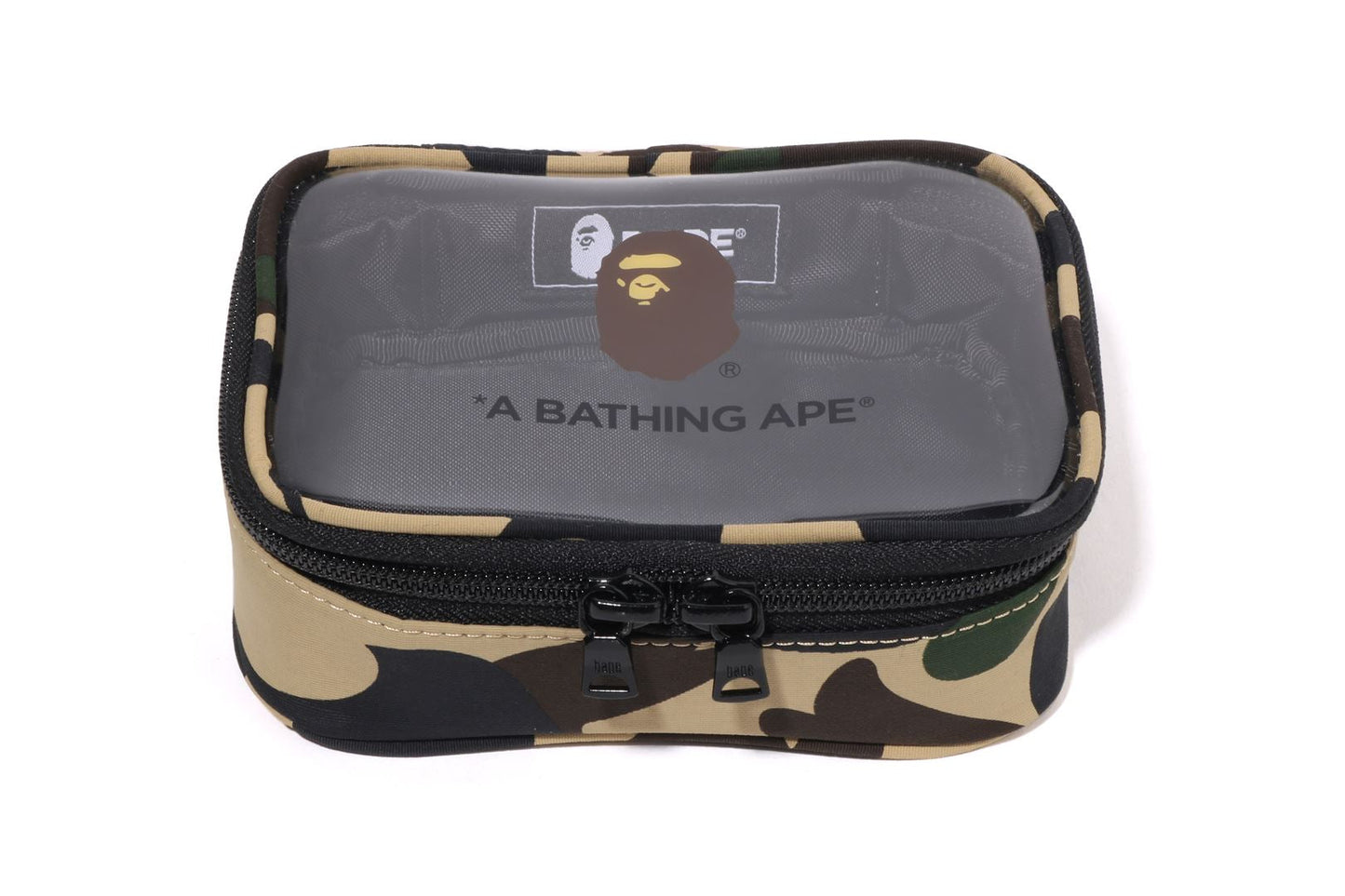 BAPE 1ST CAMO CLEAR POUCH