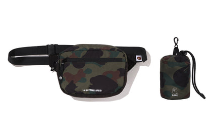 BAPE 1ST CAMO 可收納腰包