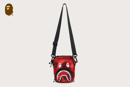 BAPE COLOR CAMO SHARK MINI BAG