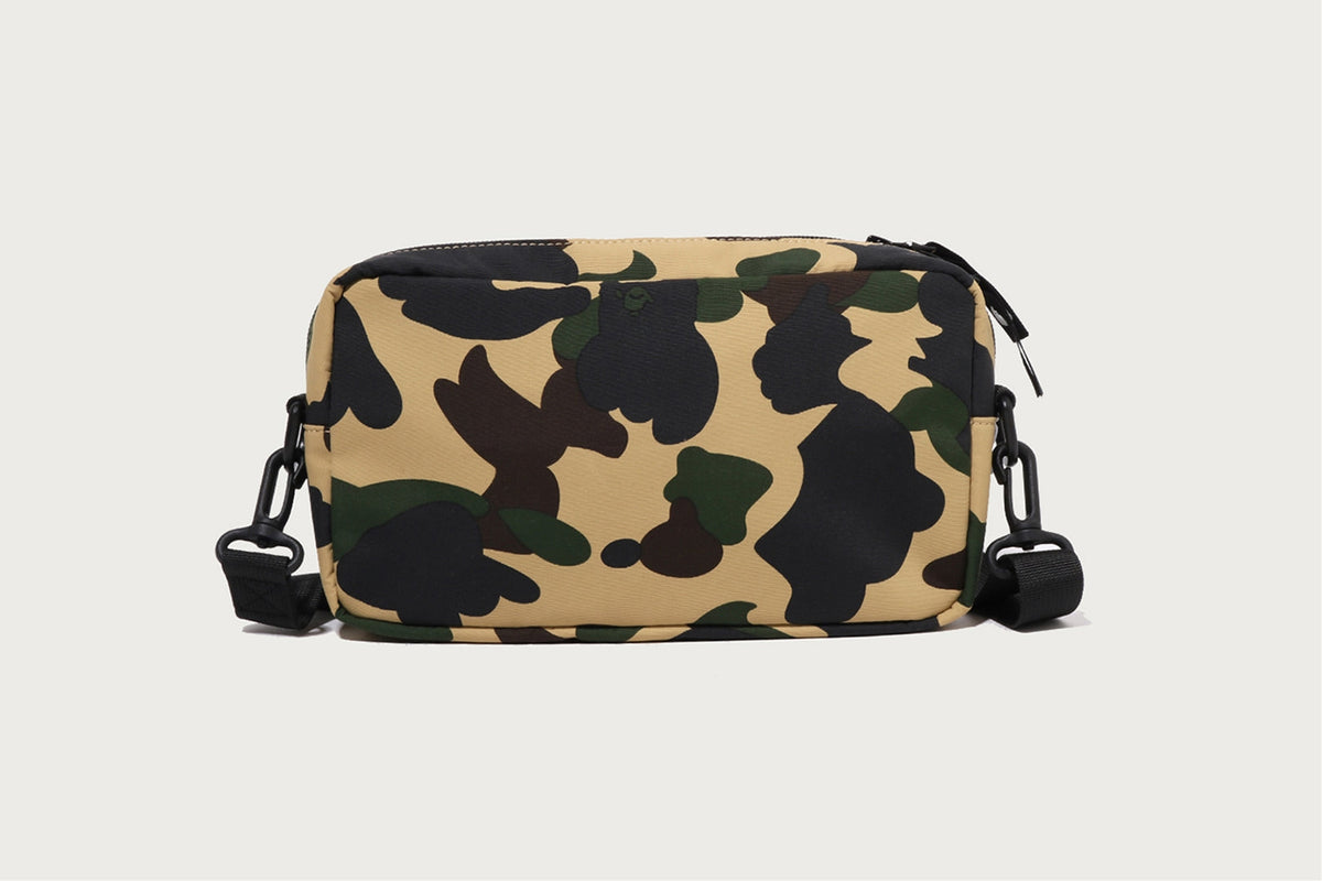 BAPE 1ST CAMO MINI SHOULDER BAG TRAVEL