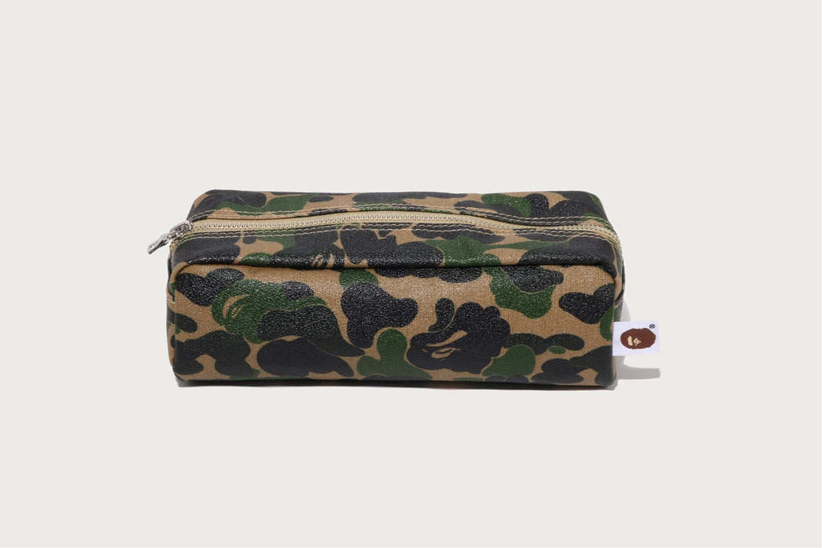 BAPE ABC CAMO FLIGHT POUCH TRAVEL