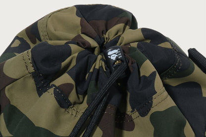 BAPE 1ST CAMO 抽繩包