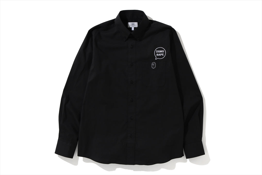 BAPE BAPE X DSMG STRETCH BD SHIRT