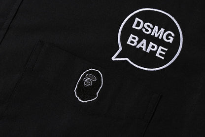 BAPE BAPE X DSMG STRETCH BD SHIRT