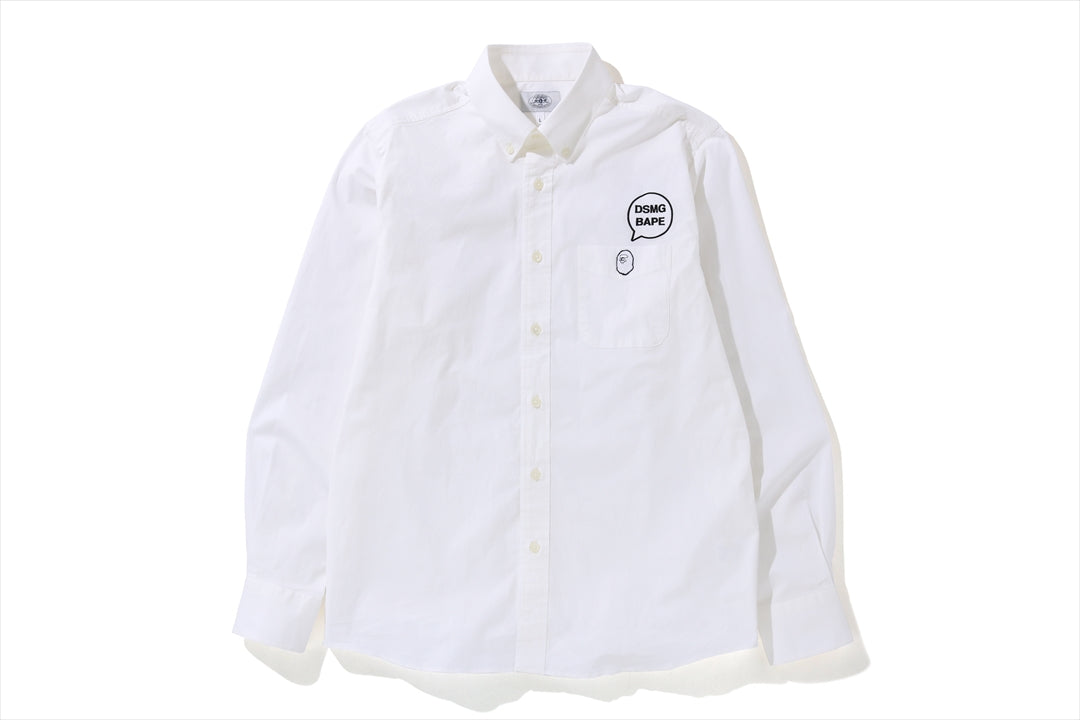 BAPE BAPE X DSMG STRETCH BD SHIRT