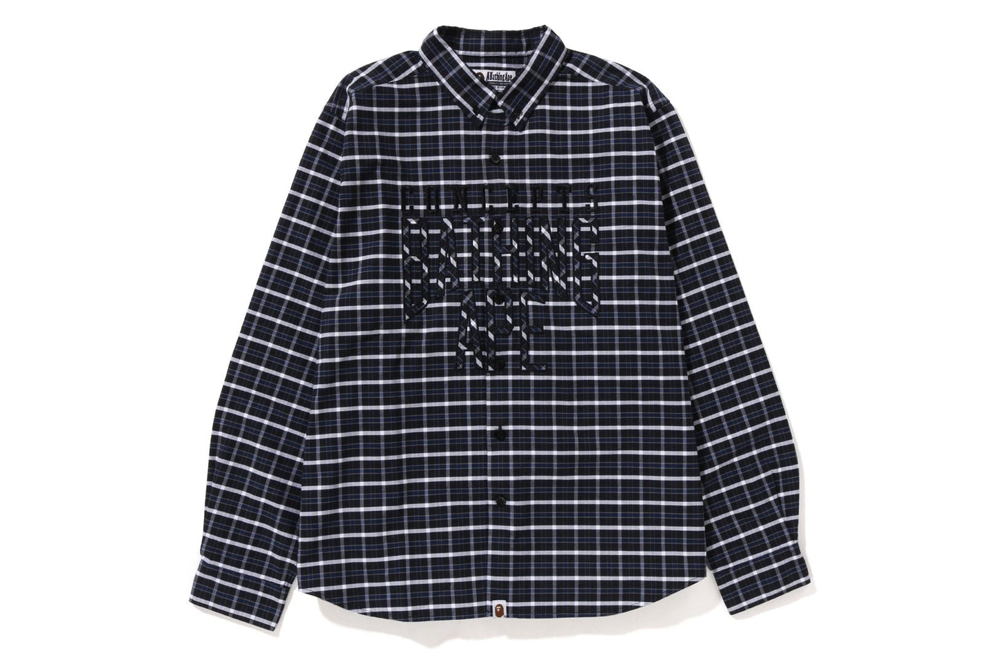 BAPE BAPE X CONCEPTS OXFORD CHECK BD SHIRT