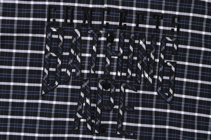 BAPE BAPE X CONCEPTS OXFORD CHECK BD SHIRT