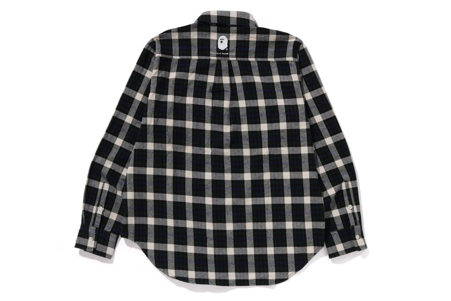 BAPE ONE POINT CHECK SHIRT BAPEC