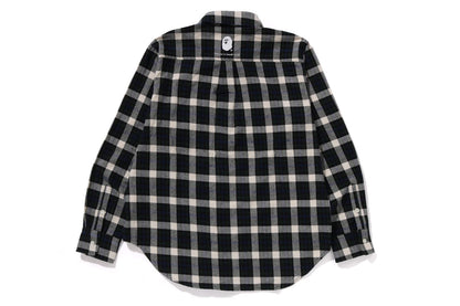 BAPE ONE POINT CHECK SHIRT BAPEC