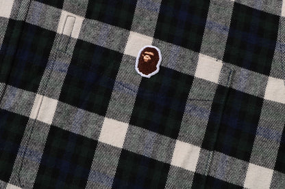 BAPE ONE POINT CHECK SHIRT BAPEC