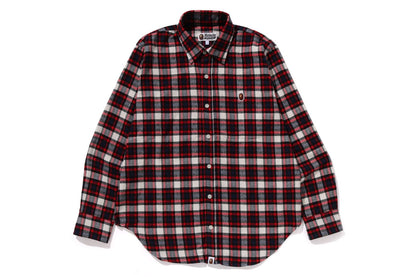 BAPE ONE POINT CHECK SHIRT BAPEC