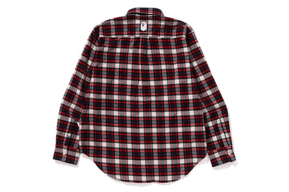 BAPE ONE POINT CHECK SHIRT BAPEC