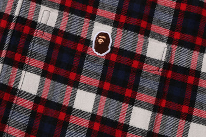 BAPE ONE POINT CHECK SHIRT BAPEC