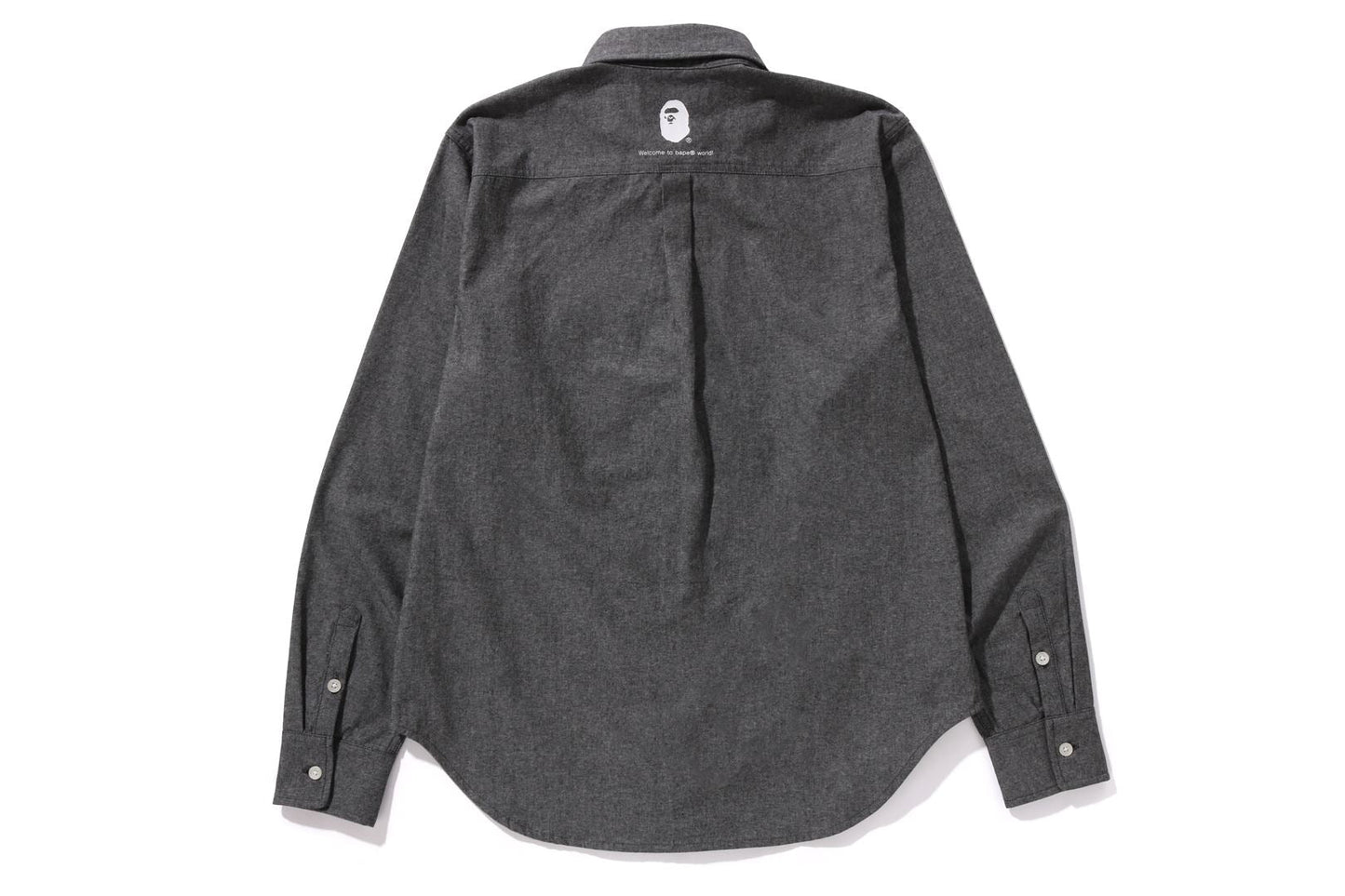 BAPE ONE POINT CHAMBRAY SHIRT