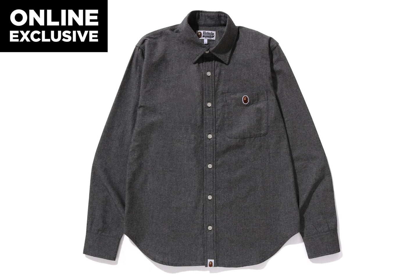 BAPE ONE POINT CHAMBRAY SHIRT