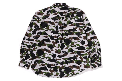 BAPE 1ST CAMO STRIPE 寬鬆版長袖襯衫