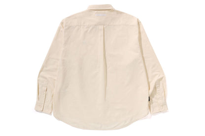 BAPE ONE POINT OXFORD LS SHIRT