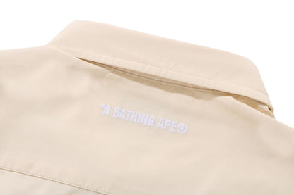 BAPE ONE POINT OXFORD LS SHIRT