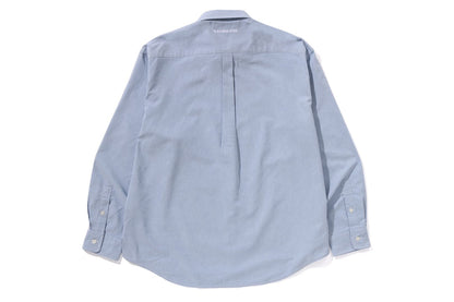 BAPE ONE POINT OXFORD LS SHIRT