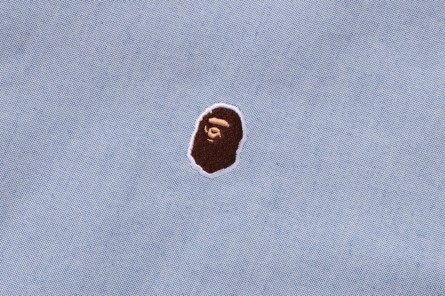 BAPE ONE POINT OXFORD LS SHIRT