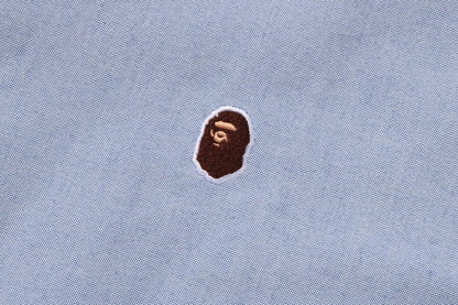 BAPE ONE POINT OXFORD LS SHIRT