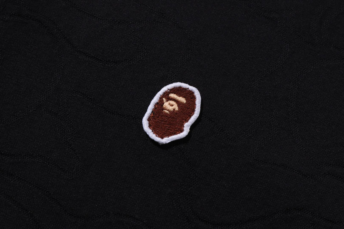 BAPE LINE CAMO JACQUARD OXFORD 長袖襯衫