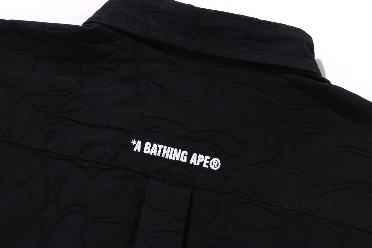 BAPE LINE CAMO JACQUARD OXFORD 長袖襯衫