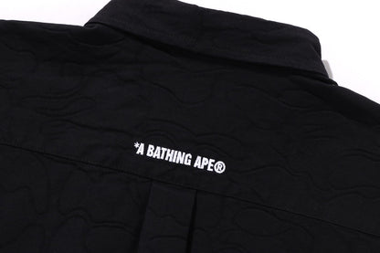 BAPE LINE CAMO JACQUARD OXFORD 長袖襯衫