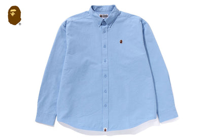 BAPE LINE CAMO JACQUARD OXFORD 長袖襯衫